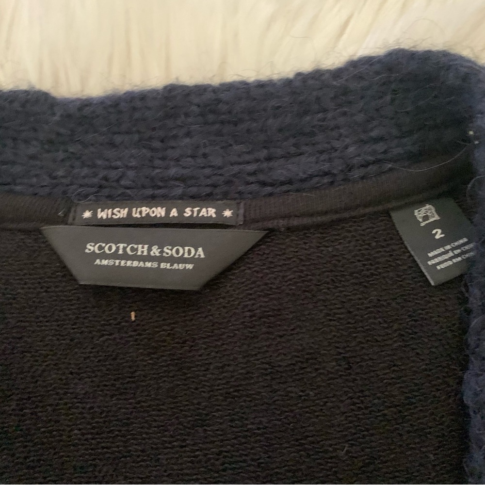 Scotch & Soda Blue Fridge Vest 2. Sleeveless Bohemian, boho, hippie Dark blue - Picture 7 of 9